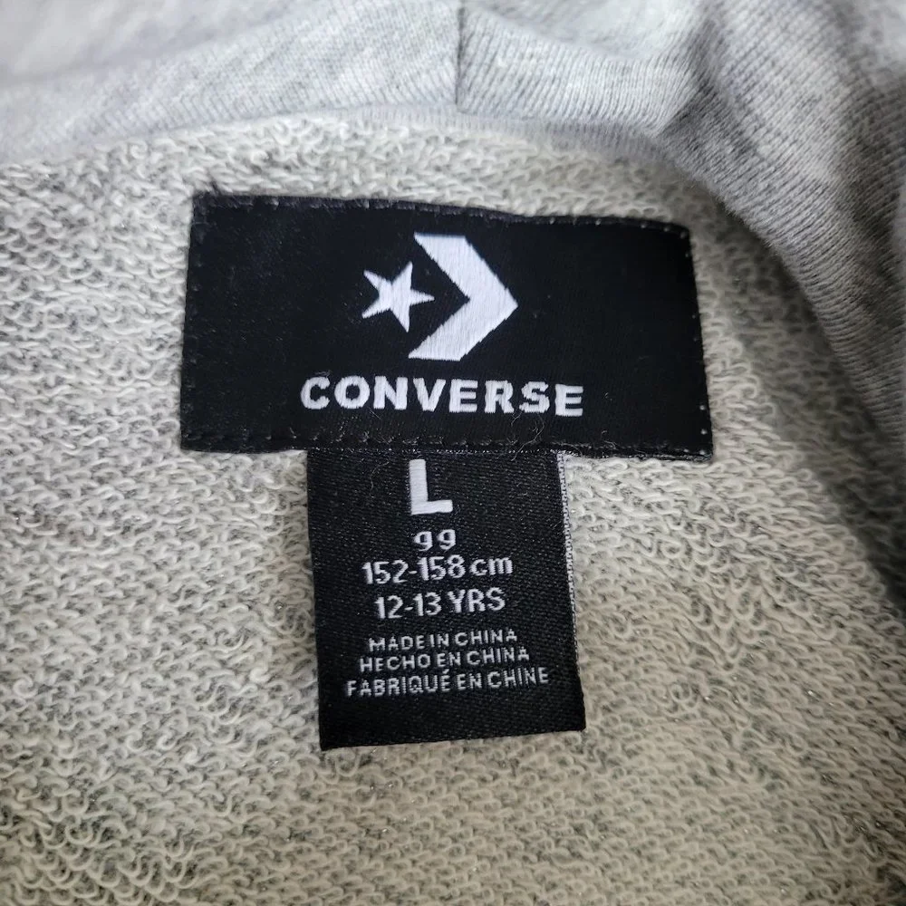 NWT Converse French Terry Boxy Hoodie Size L